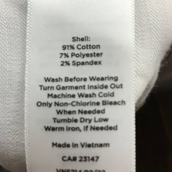 Talbots tan corduroy jegging pants size 4 - Picture 5 of 5